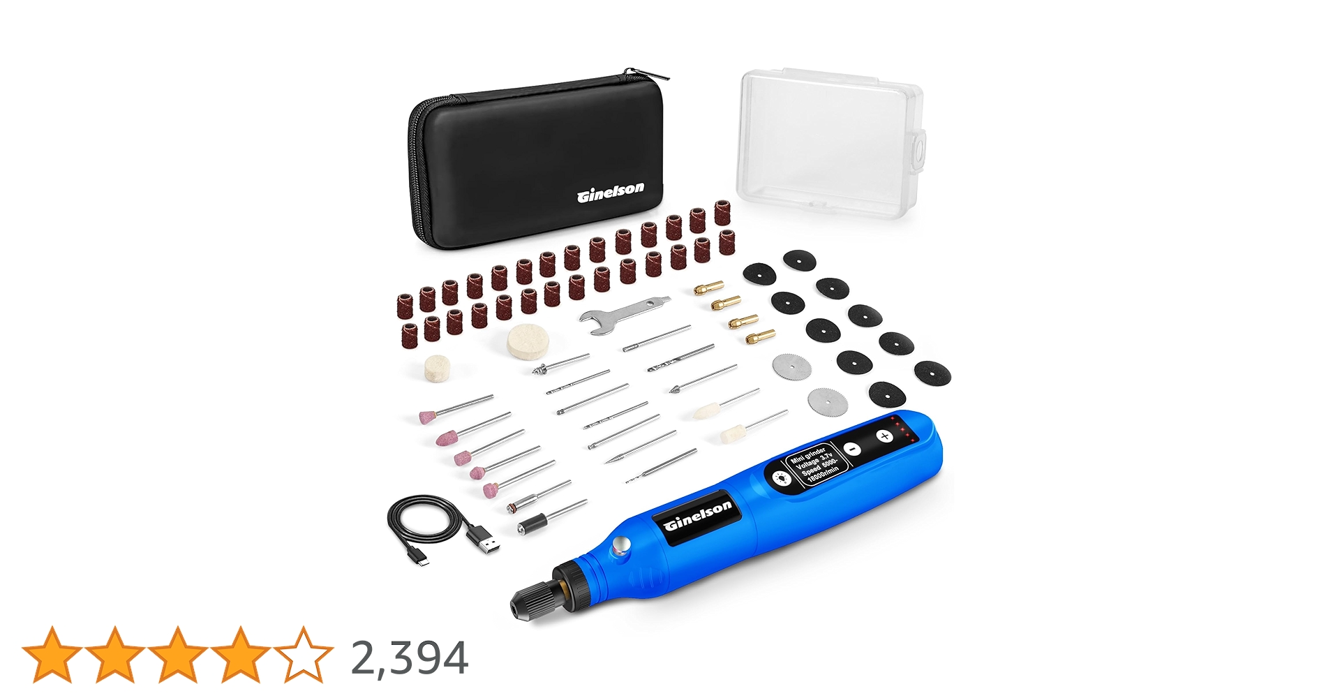 コードレス多機能ミニルーター 軽作業に便利 様々な Amazon | Ginelson ミニルーター 5段変速 70PCS 18000RPM高速