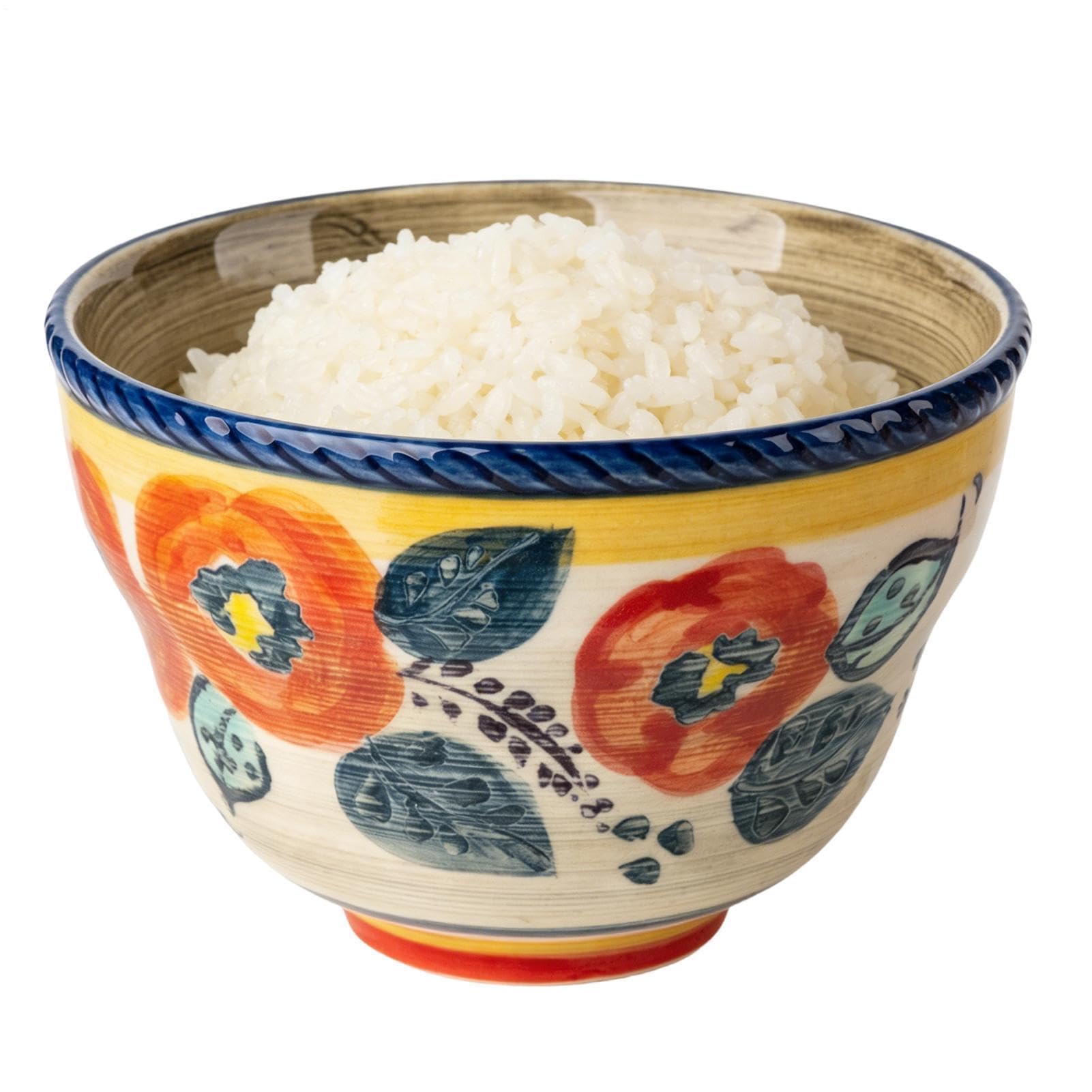 Ciotola per riso, contenitore in ceramica da 520 ml per pasti, riutilizzabile, ideale per zuppe, cereali, tagliatelle, pranzo o cena in casa, ristorante o cucina