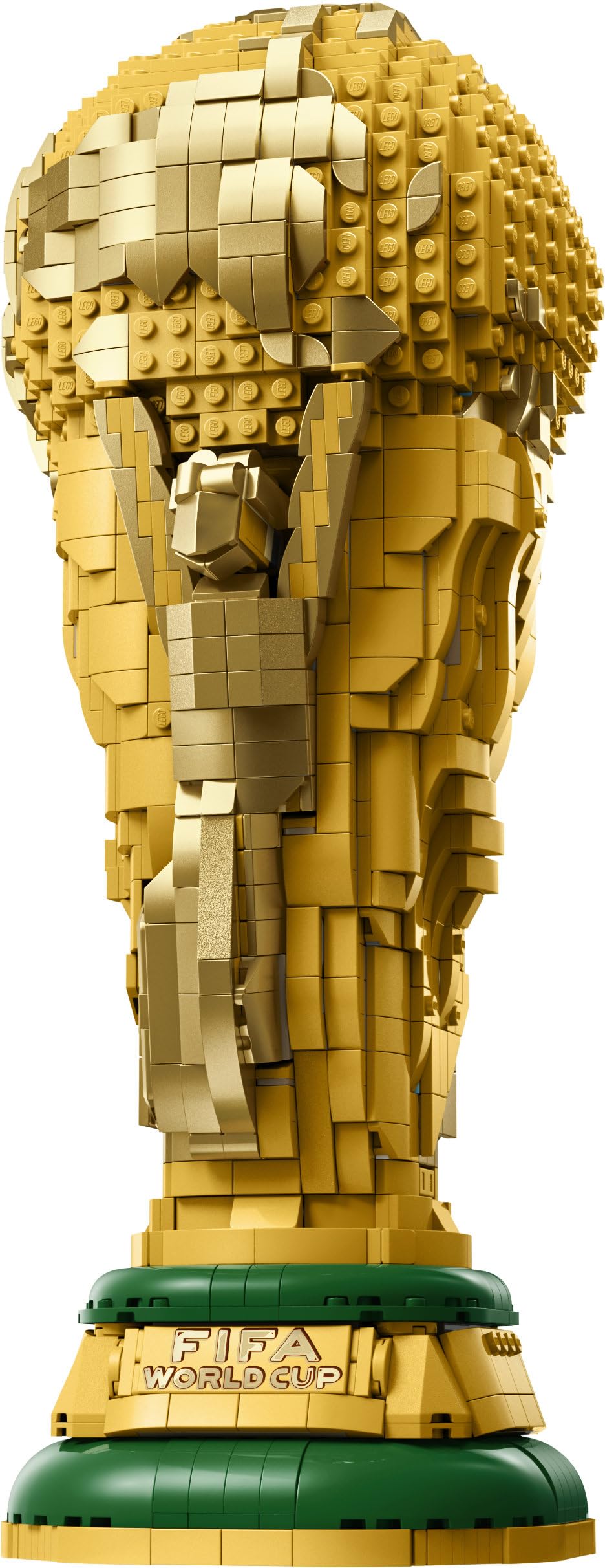 LEGO Editions Trophée Officiel de la Coupe du Monde de la FIFA - Jouet 3D - Maquette DIY avec Minifigurine Collector - Idée Cadeau Football pour la Fête des Pères ou pour Adulte Fan de Sport 43020