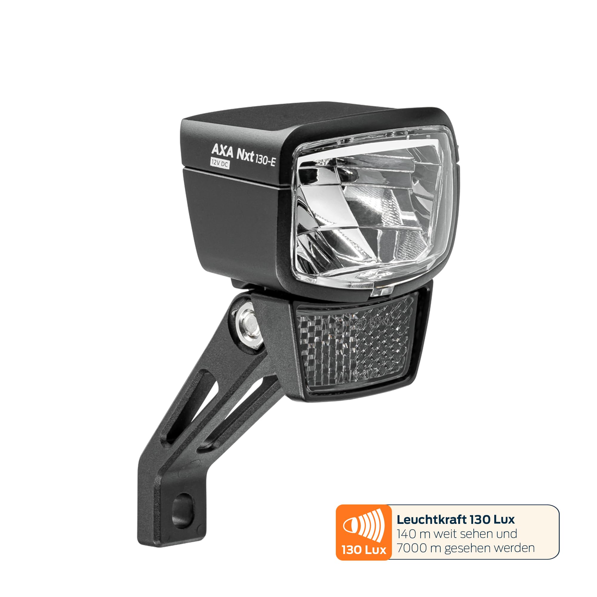 AXA NXT 130 LUX E-Bike (6-12V) Reflektory Black One Size