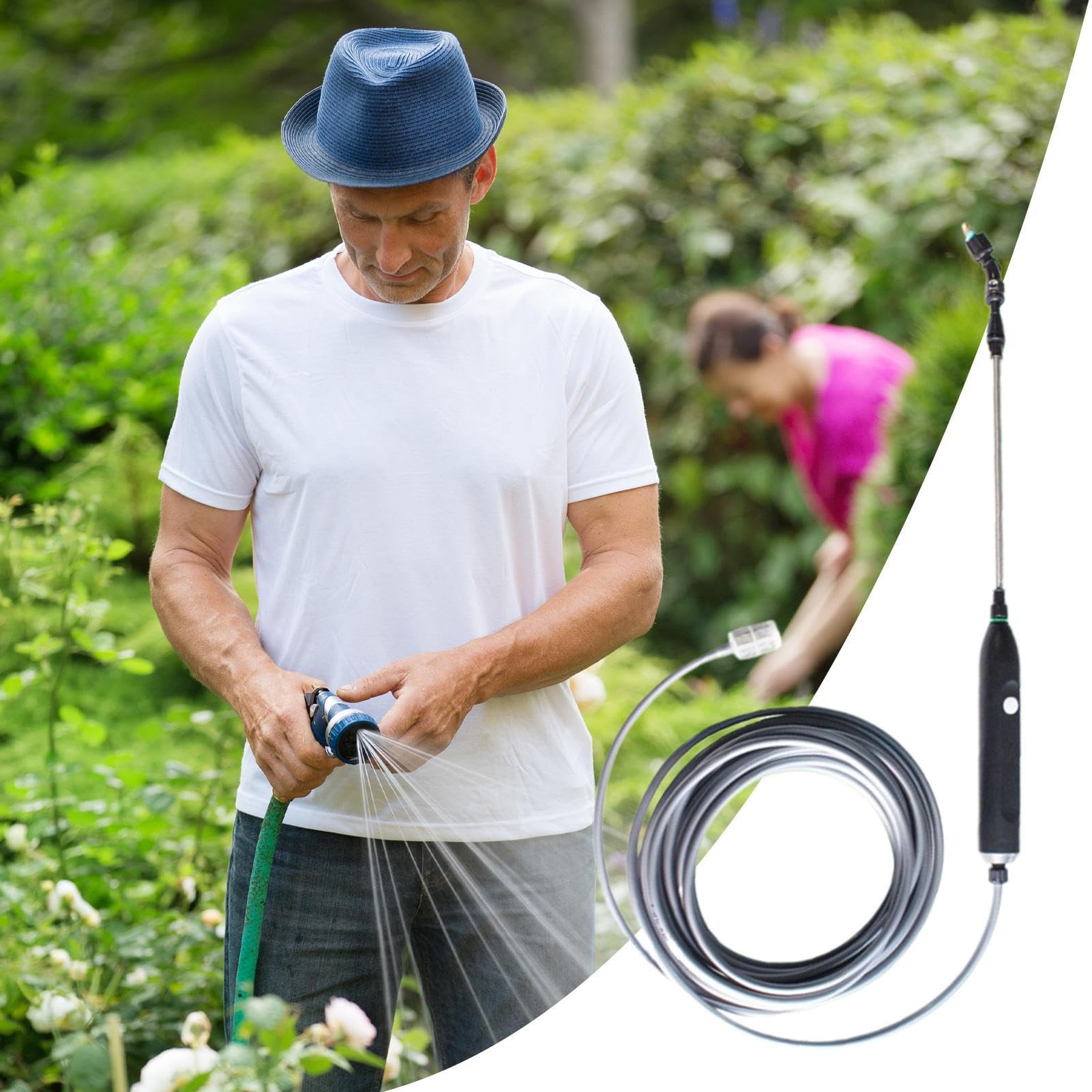 Lance De Pulvérisation Jardin Charge Ergonomique Type-C