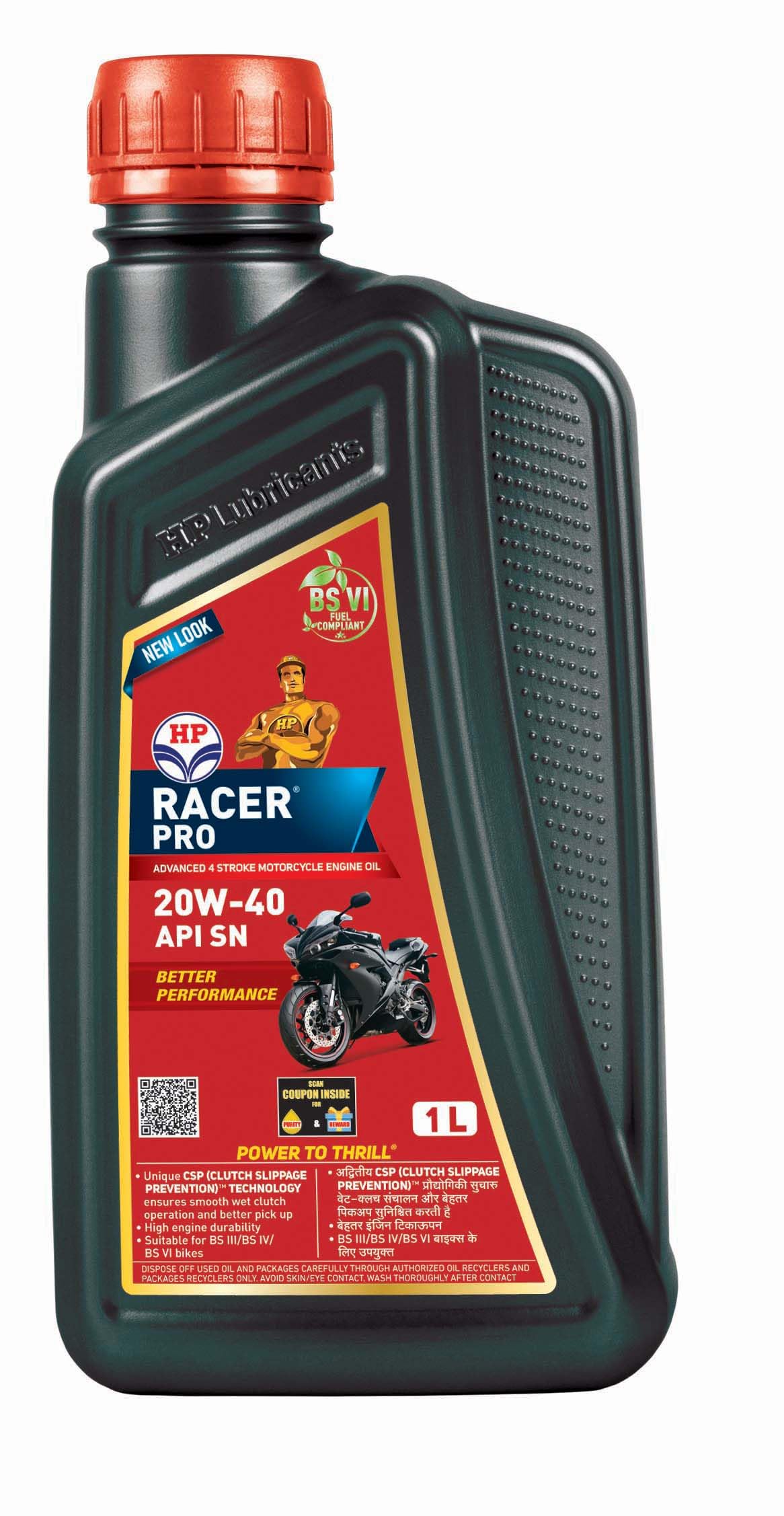 HP Lubricants RACER PRO 20W40 [1 L]