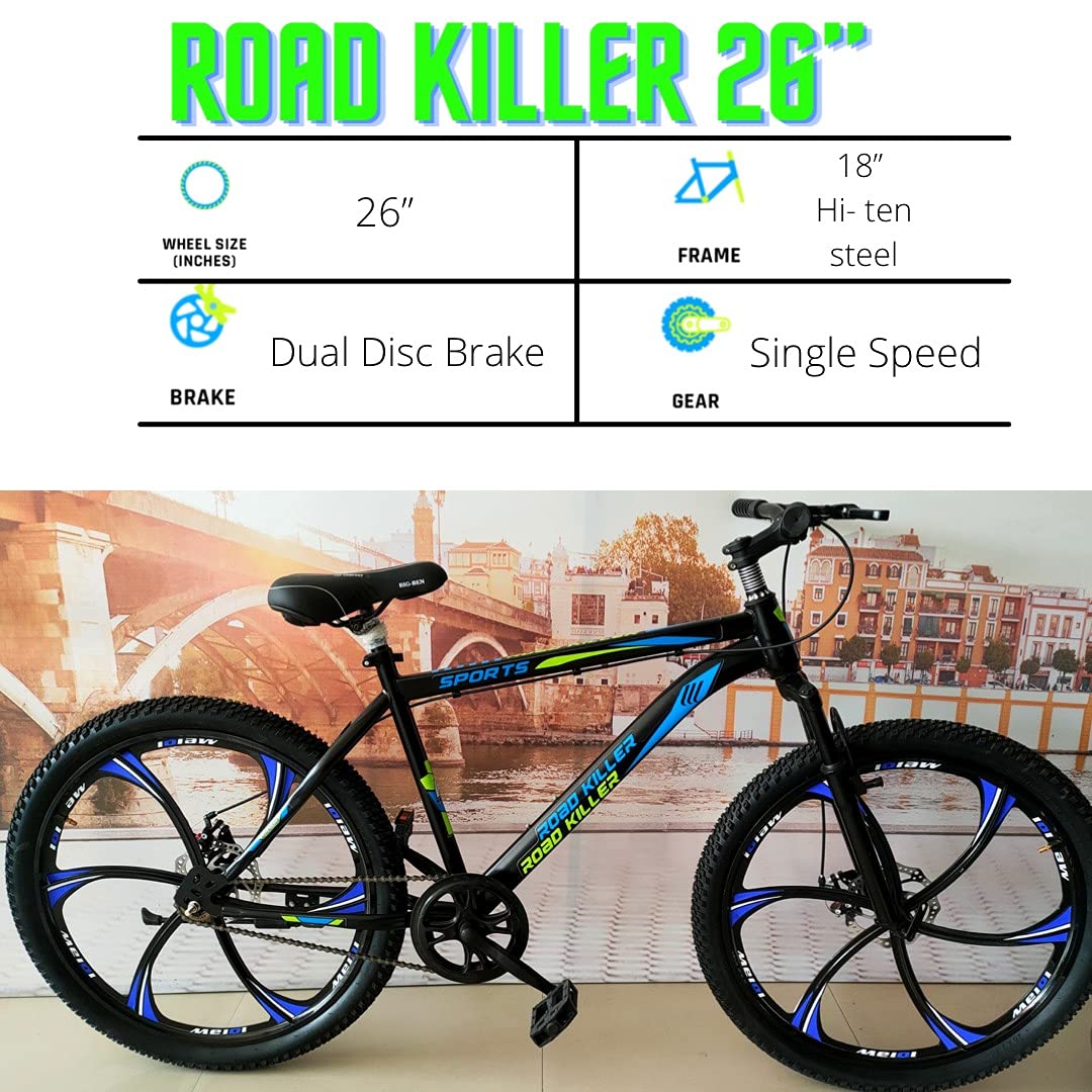 Single Speed Dual disc Brake Cycle 