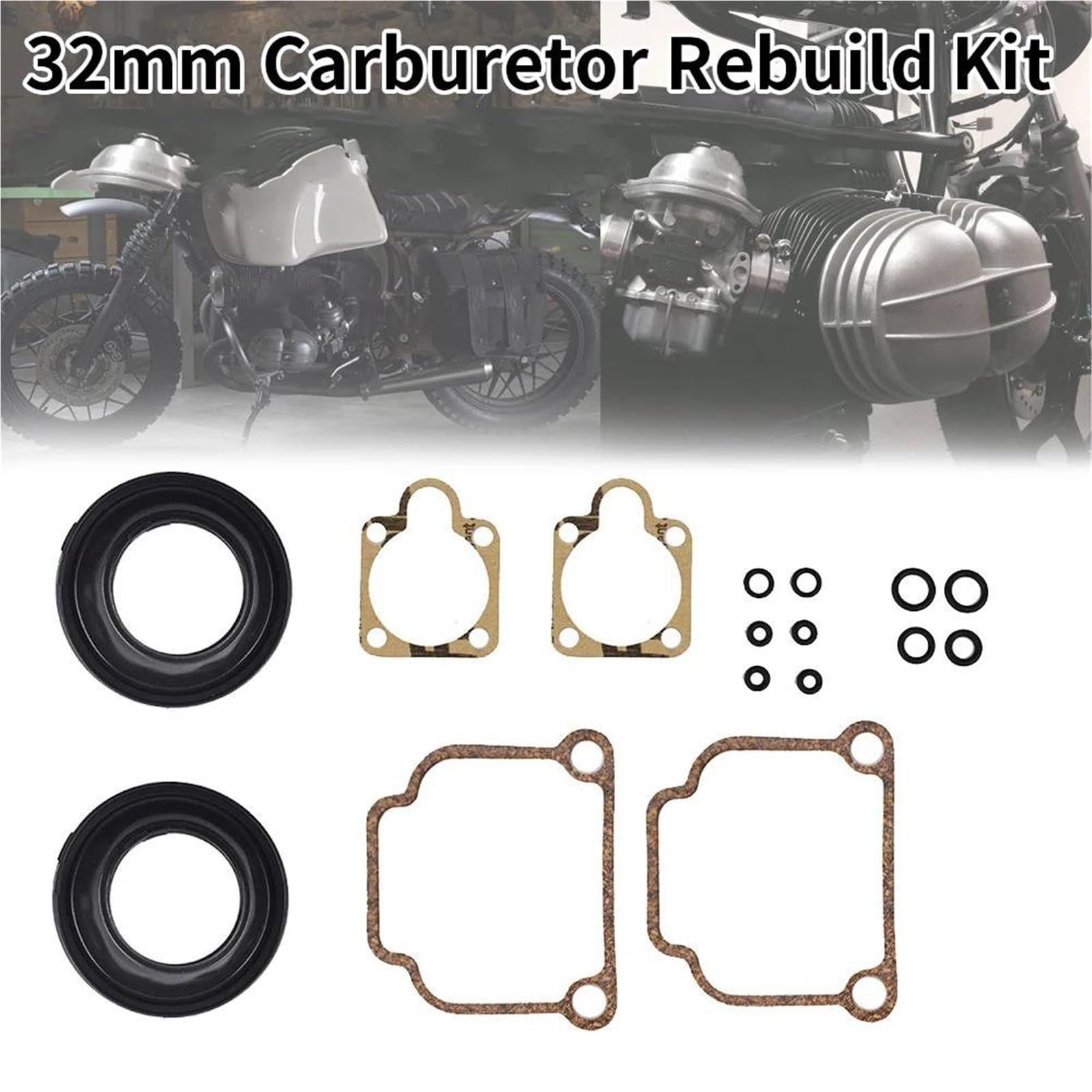 Amazon | 32mm オートバイキャブレターリビルドキット に適合する BMW 