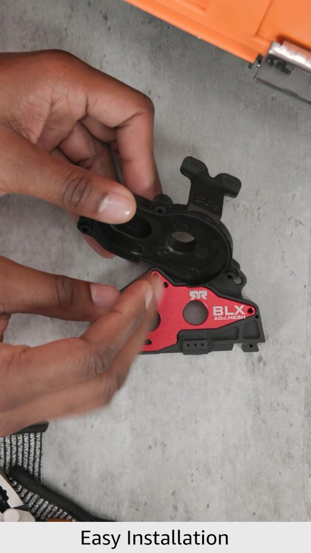 Amazon.com: ARRMA Aluminum Motor Mount Set, ARA311106,Red : Toys
