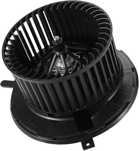 X AUTOHAUX Conjunto del motor del ventilador del calentador de HVAC compatible para Volkswagen No.1K1819015