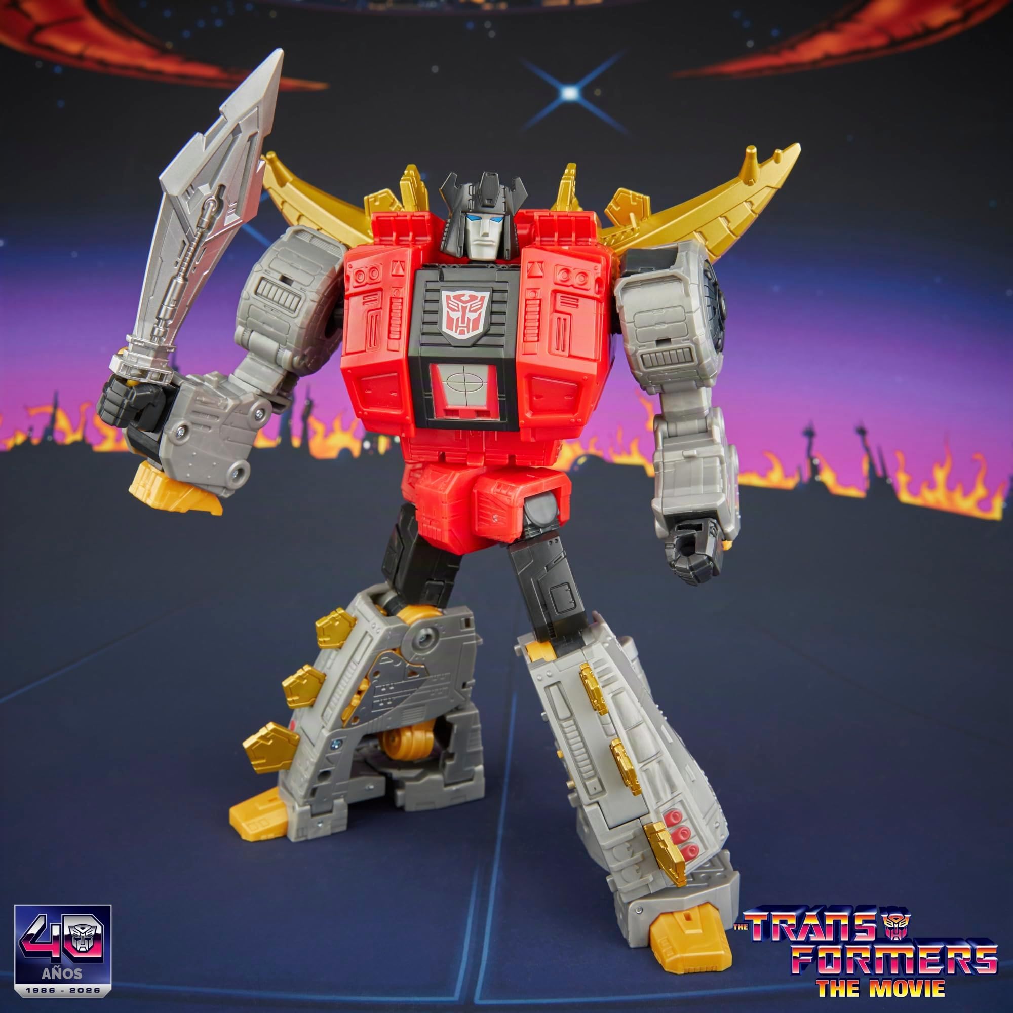 Transformers Studio Series, película, Dinobot Snarl, Figura Convertible Leader Class de 20 cm, Juguetes Robots para niños a Partir de 8 años