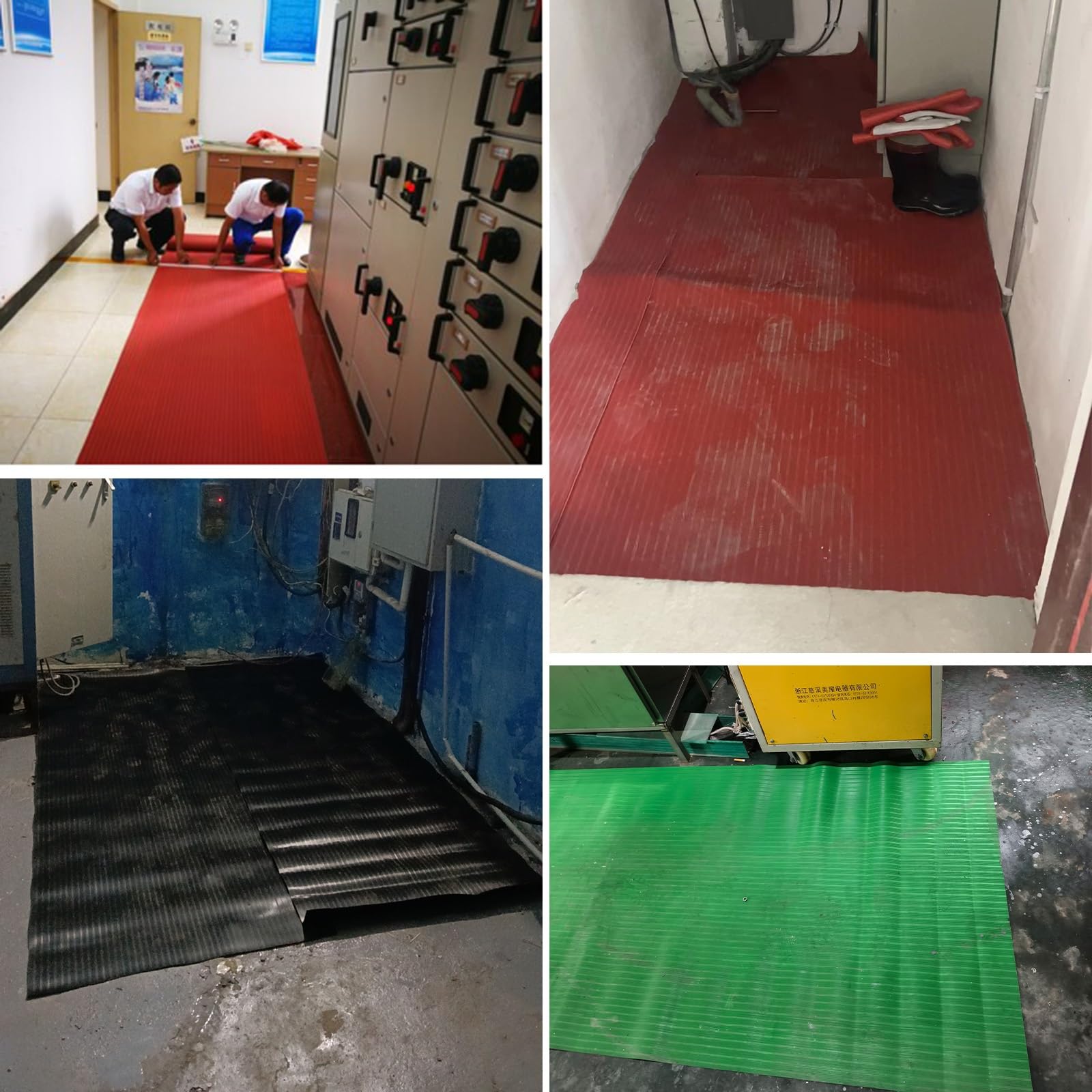 Amazon.co.jp: 幅1mの電気配電盤用ゴムマット、厚さ3 5 6 8 10 MMの