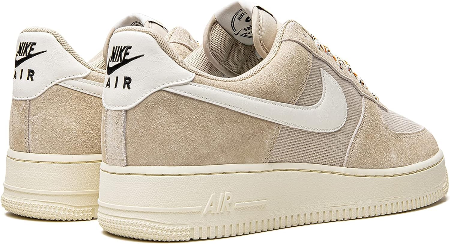 Nike Air Force 1 '07 LV8 - Tenis para hombre, Ratán, ratán, naranja alfa, vela, 44.5 EU