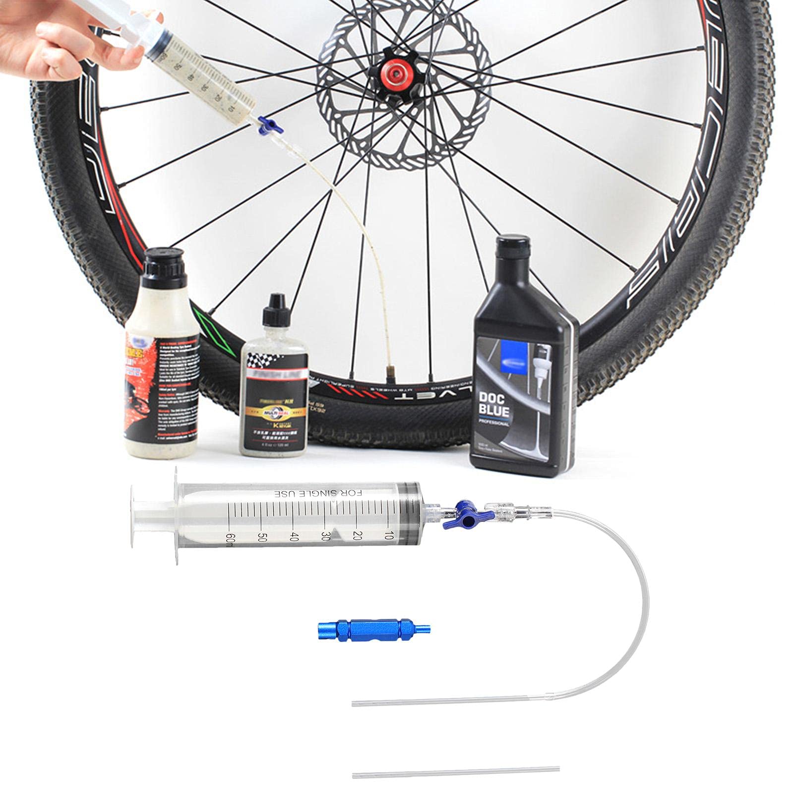 Crevaison Pneu Reparer Un Pneu Velo Tubeless Kit De Réparation
