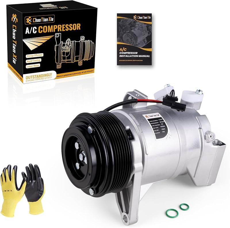 Compressor de ar-condicionado automotivo ChaoTianxia com embreagem 7PK para Infiniti e Nissan