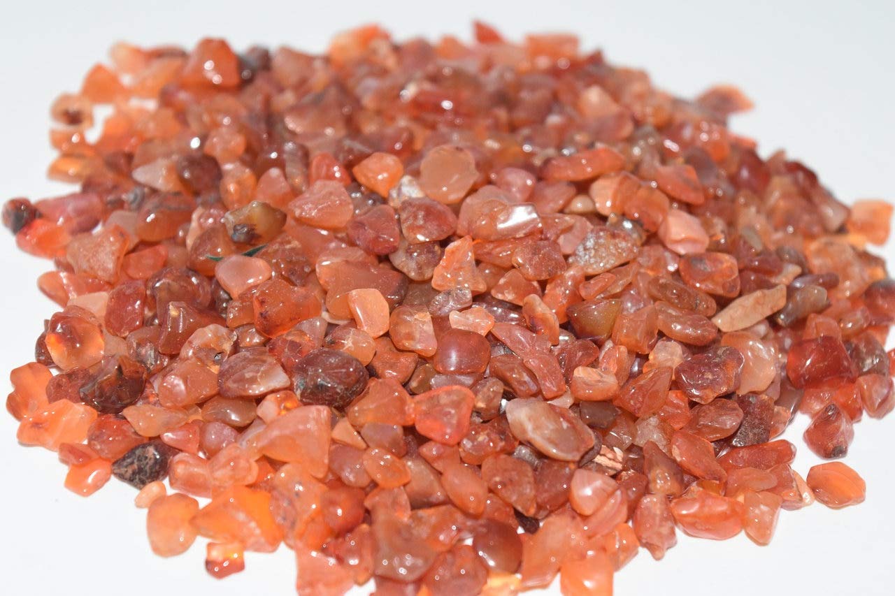 Nature's Enlightenment 50g Carnelian Crystal Chips-