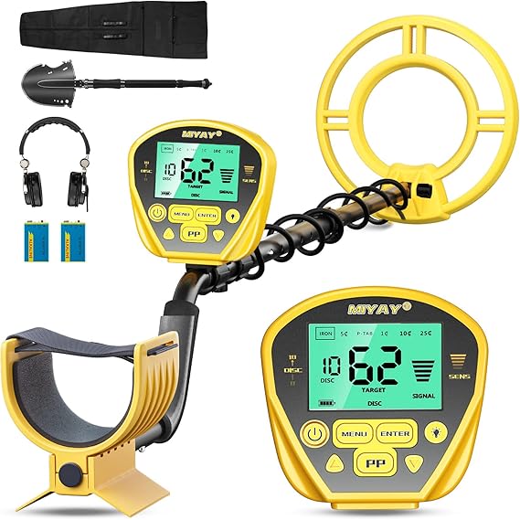 HIUYRFS Metalldetektor - Wasserdichter Profi-Detektor Für Erwachsene & Kinder