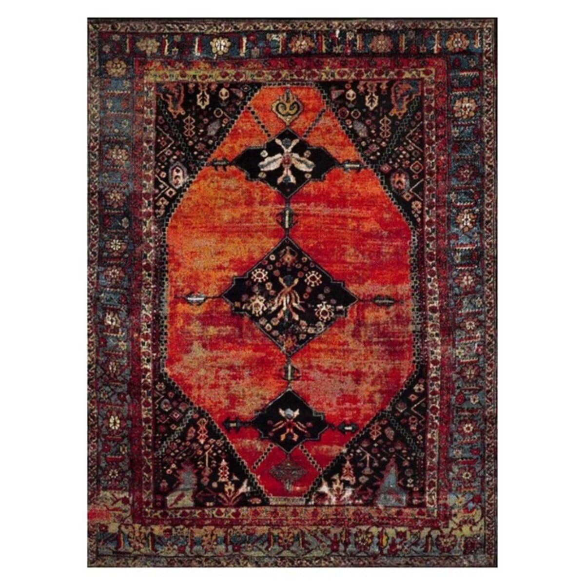 Tapis de salon hypoallergénique grande taille pour intérieur sain