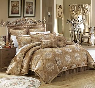 Amazon Com Bedding Comforter Sets Gold Comforter Sets Comforters Sets Home Kitchen