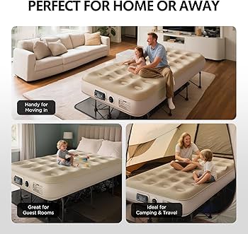 Amazon.co.jp: AutimHoo fy EZ Bed Twin Self-Inflating Air Mattress
