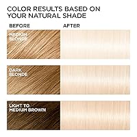 Vista 33 de L'Oreal Paris Feria Tinte permanente brillante multifacético, 721 Dusty Mauve, paquete de 1 10 negro azabache (negro más negro)