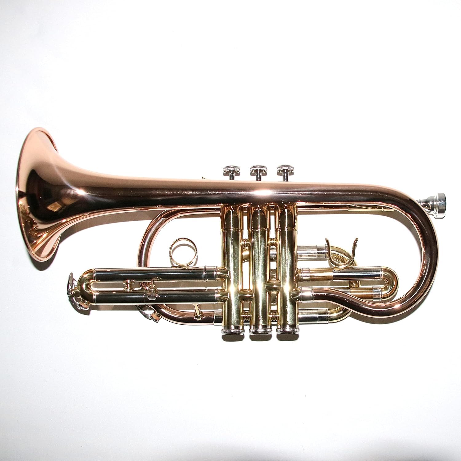 Soundman ECR-501R Kornett in Goldmessing - mit Mundstück und Koffer