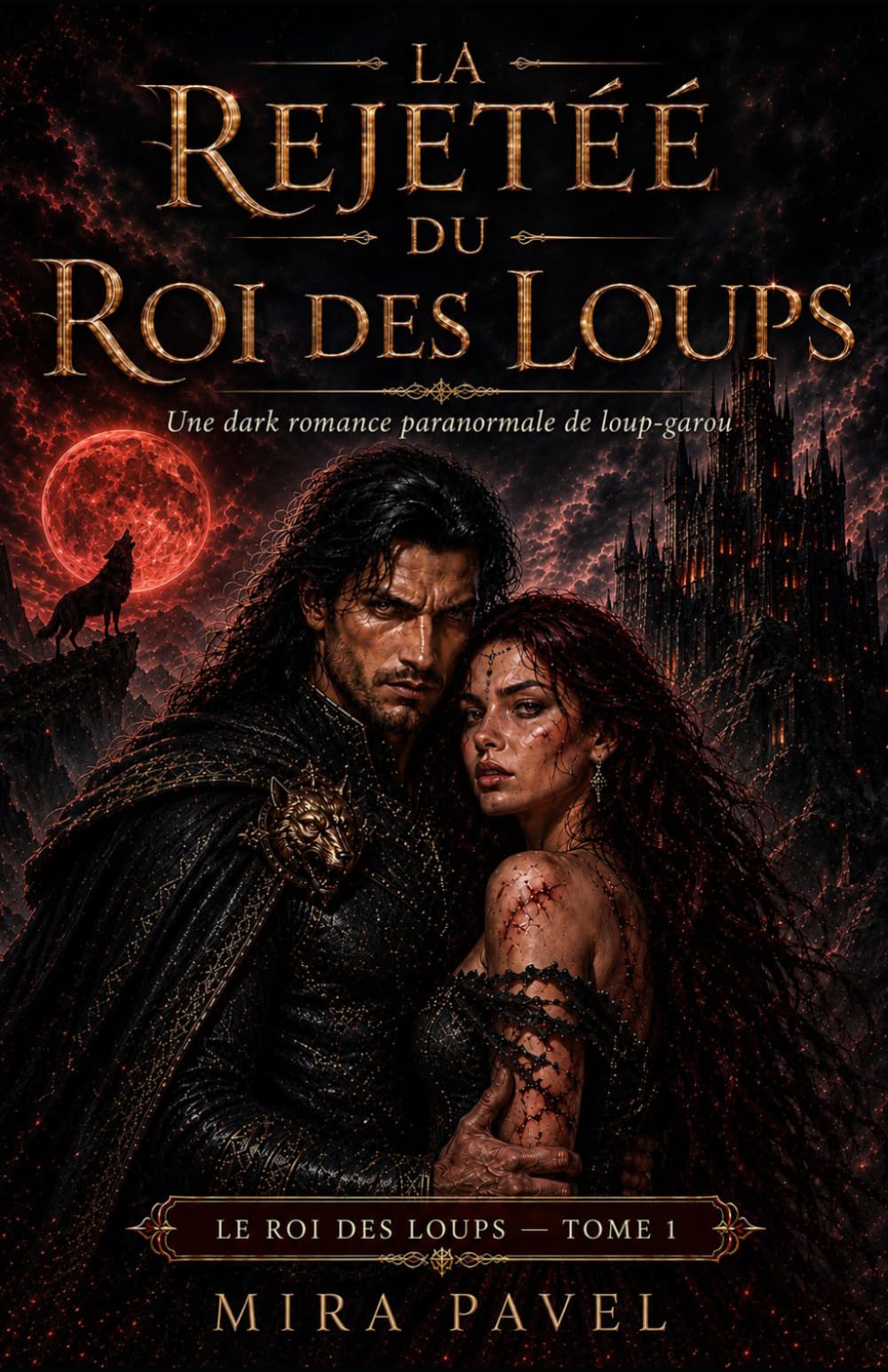 La Rejetée du Roi des Loups: Une dark romance paranormale de loup-garou