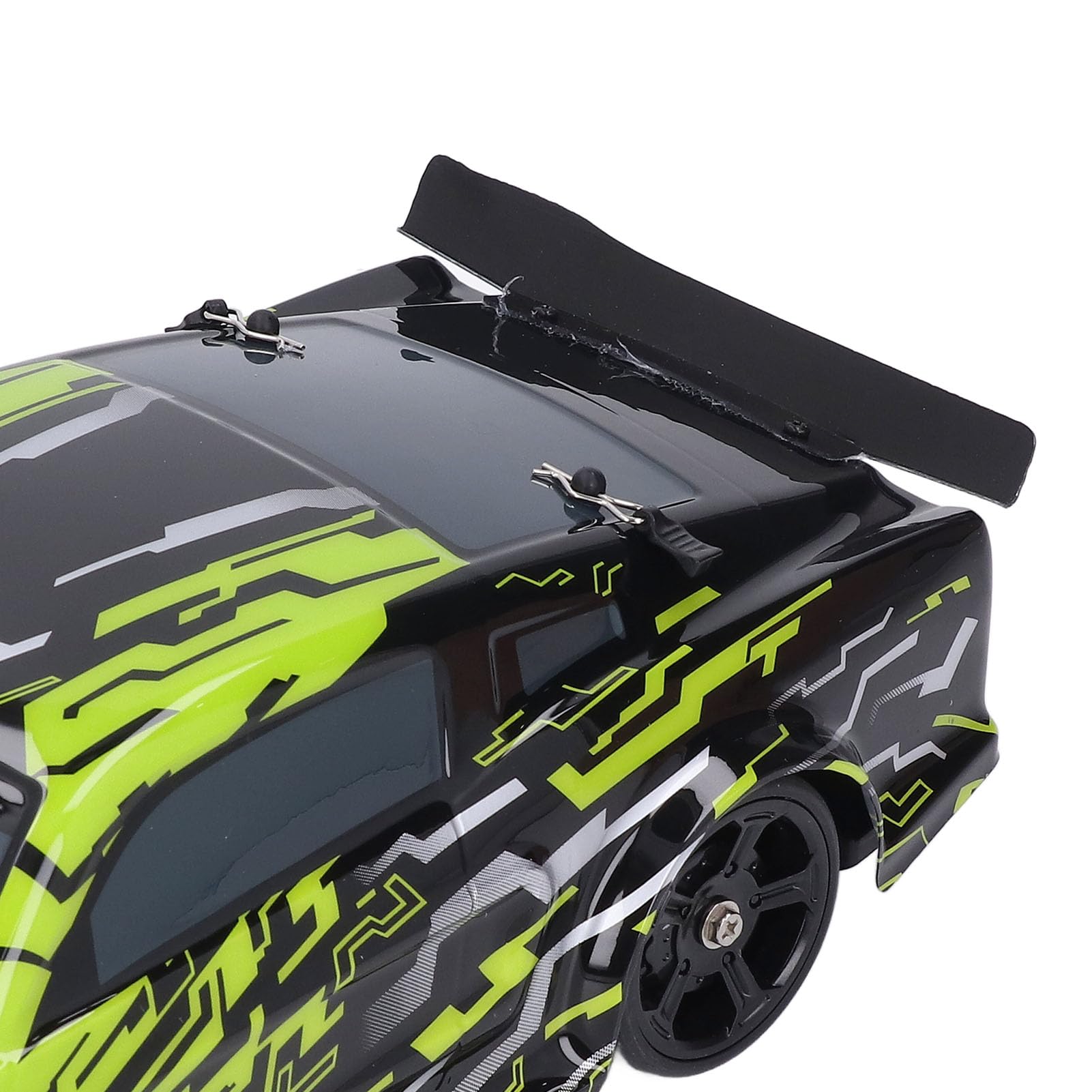 Auto da Corsa RC Elettrica Compatta 1/14 con Luci Controllate Dal Giroscopio, Funzione Impermeabile per Corse Estreme, Divertimento per Bambini e Collezionisti