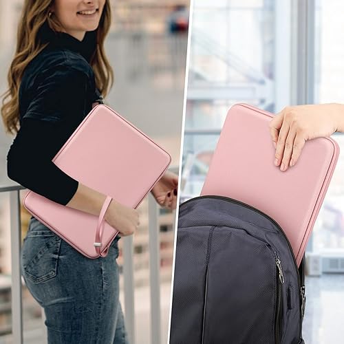 Vista 96 de FINPAC Funda rígida para laptop de 15.3 pulgadas MacBook Air M4 A3241 M3A 3114 M2 A2941 2025 2024, MacBook Pro M4/M3/M2/M1 Pro/Max, funda Negro