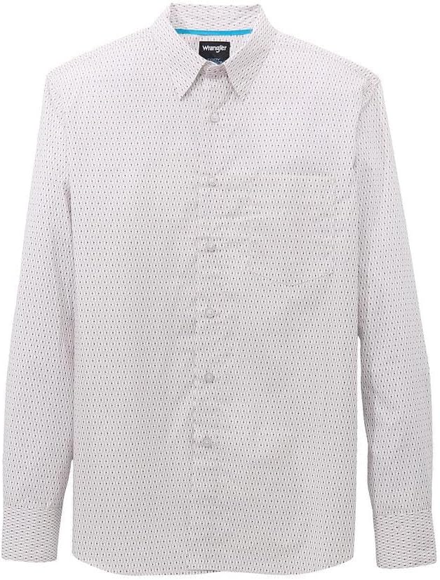 Wrangler Men's Cody Johnson White Long Sleeve Shirt