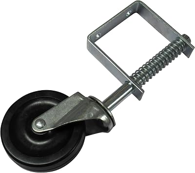 Spring Loaded Gate Wheel 4 (Heavy Duty Sliding Fence Support Jockey Door 100MM) (Pack of 2)
