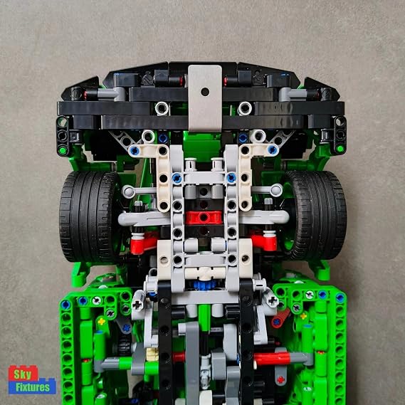 Wall Mount Compatible with Lego Technic Porsche 911 GT3 R Rexy 42224 | Display Your Model securely | Heavy Duty Stainless Steel | Car NOT Included