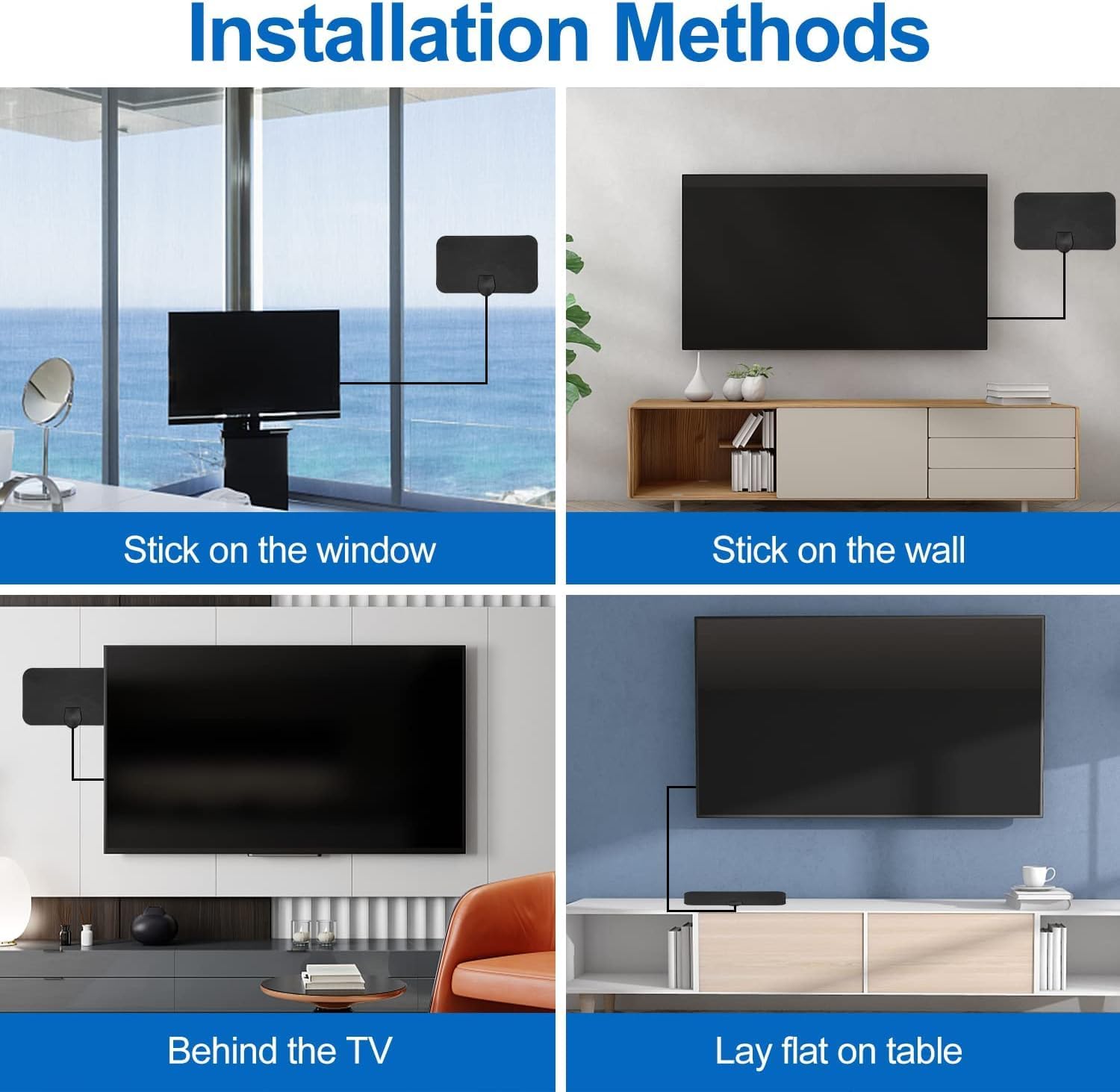Graphic advising users to check channel availability before purchasing, with links to dtv.gov/maps and antennaweb.org