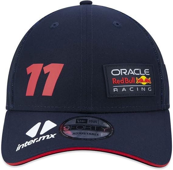 New Era Red Bull Racing F1 9Forty 2023 Sergio Perez Team Hat, Navy