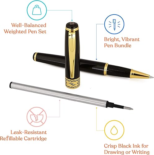 Miniatura 6 de Special Supplies Paquete de 3 bolígrafos con peso para temblores de manos, baja destreza, poca fuerza de agarre y pacientes de Parkinson, caja de