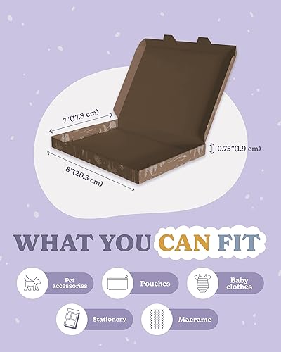 Miniatura 5 de Impack ABC - Caja de envío de 7 x 8 pulgadas, 100 unidades, cajas de cartón delgadas impresas para embalaje y envío de camisas, papelerías,