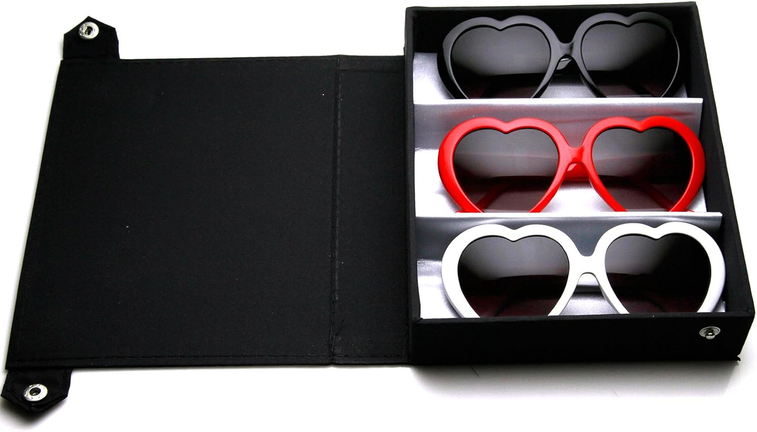 zeroUV Oversized Heart Shaped Sunglasses UV400 Cute Trendy Love Fashion Eyewear for Women 52mm