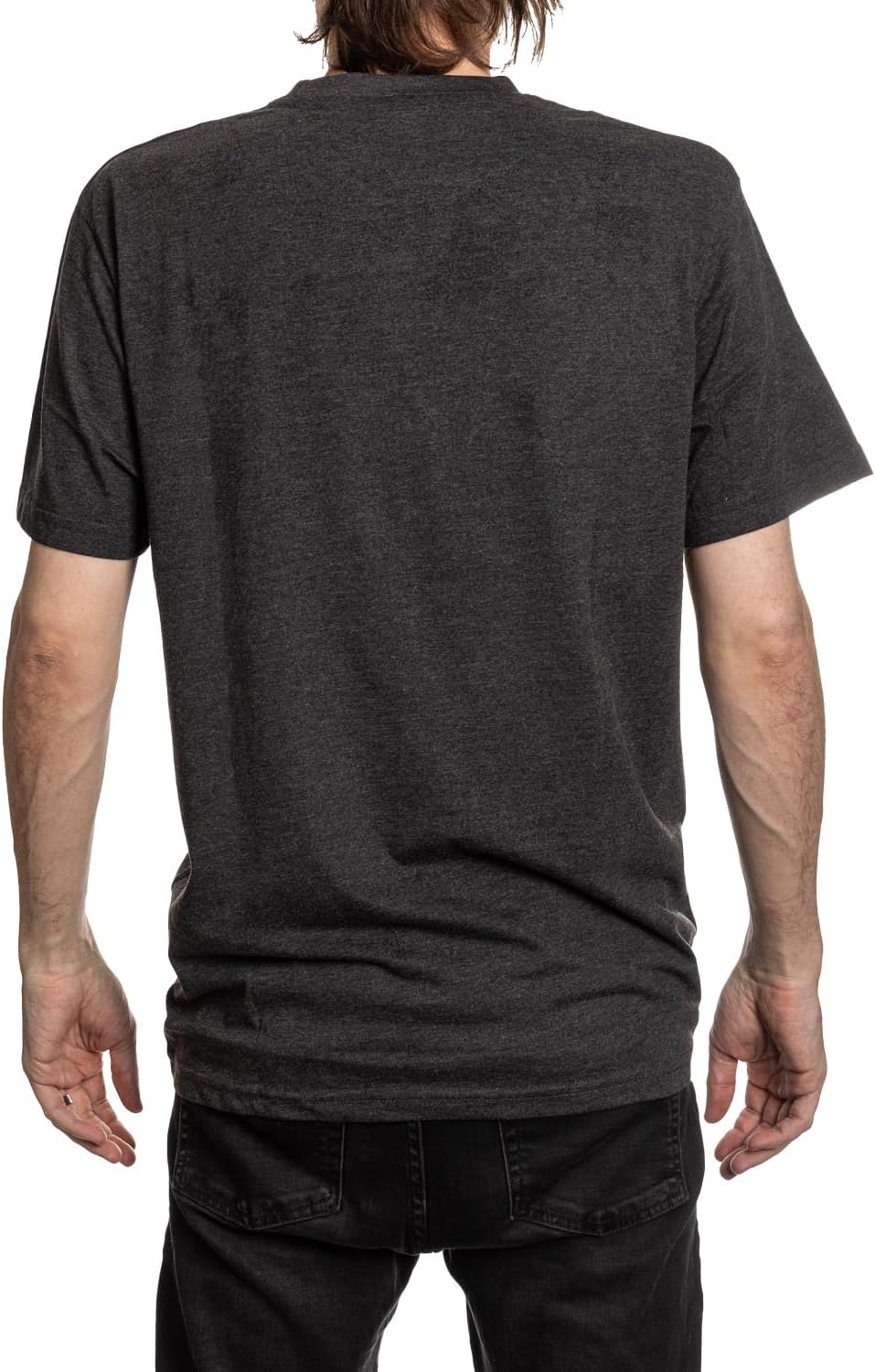 Calhoun NHL Surf & Skate Mens Vintage Style Distressed Heather Tone Rustic T-Shirt - Image 2