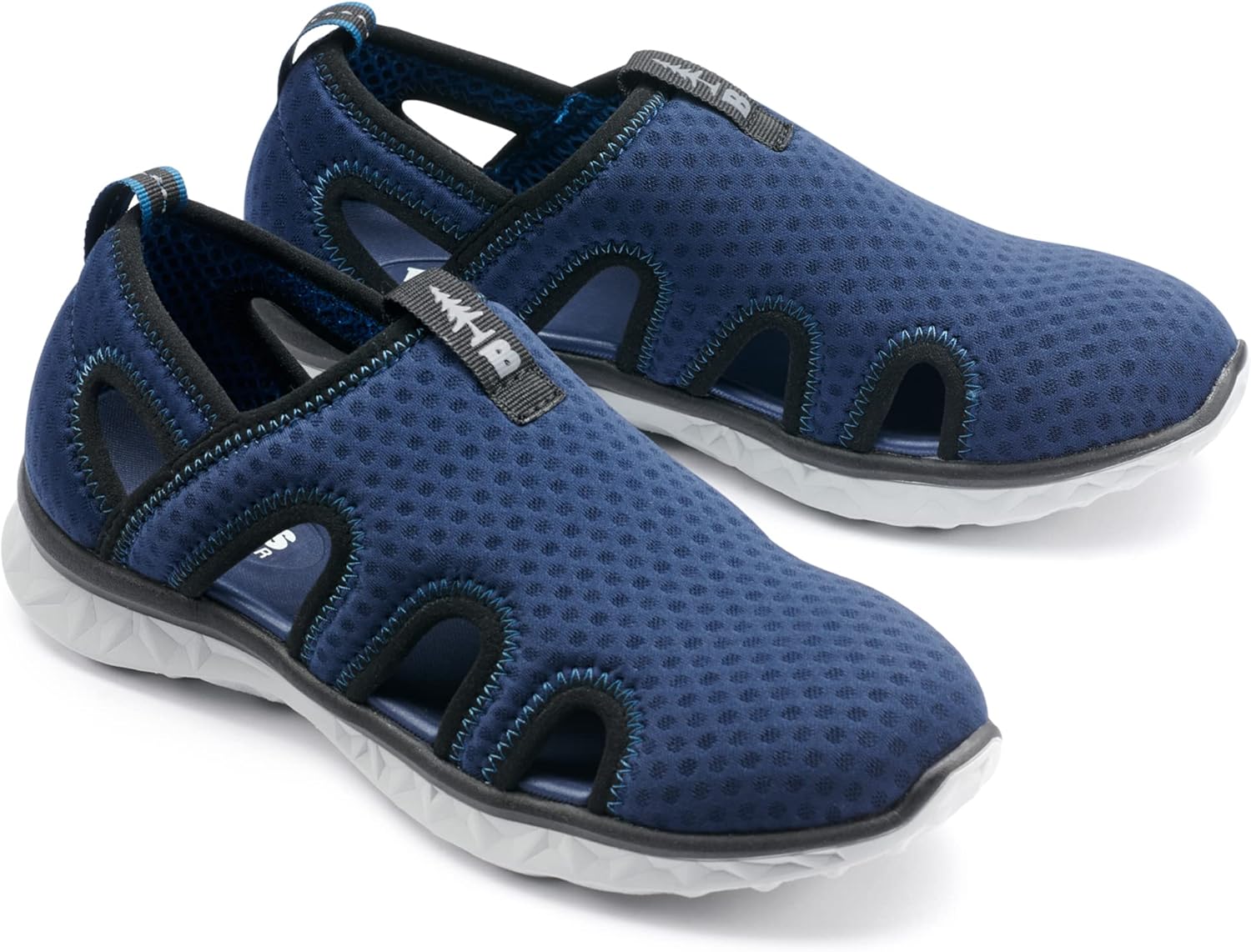 BASS OUTDOOR Women's HEX MESH Vent Hiking Shoe, Ensign Blue, 9.5