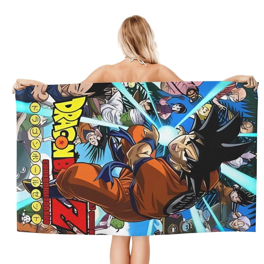 Amazon｜ドラゴンボールマイクロファイバー吸水バスタオル(横型