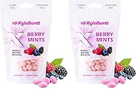 Vista 9 de XyloBurst - Mentas de Xilitol Menta para aliento fresco sin azúcar para la salud oral Sin gluten, veganas, aptas para keto Mentas libres