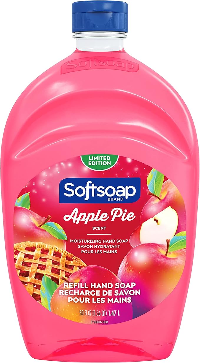 Softsoap Liquid Hand Soap Apple Pie Scent 1.47L Amazon.ca Beauty