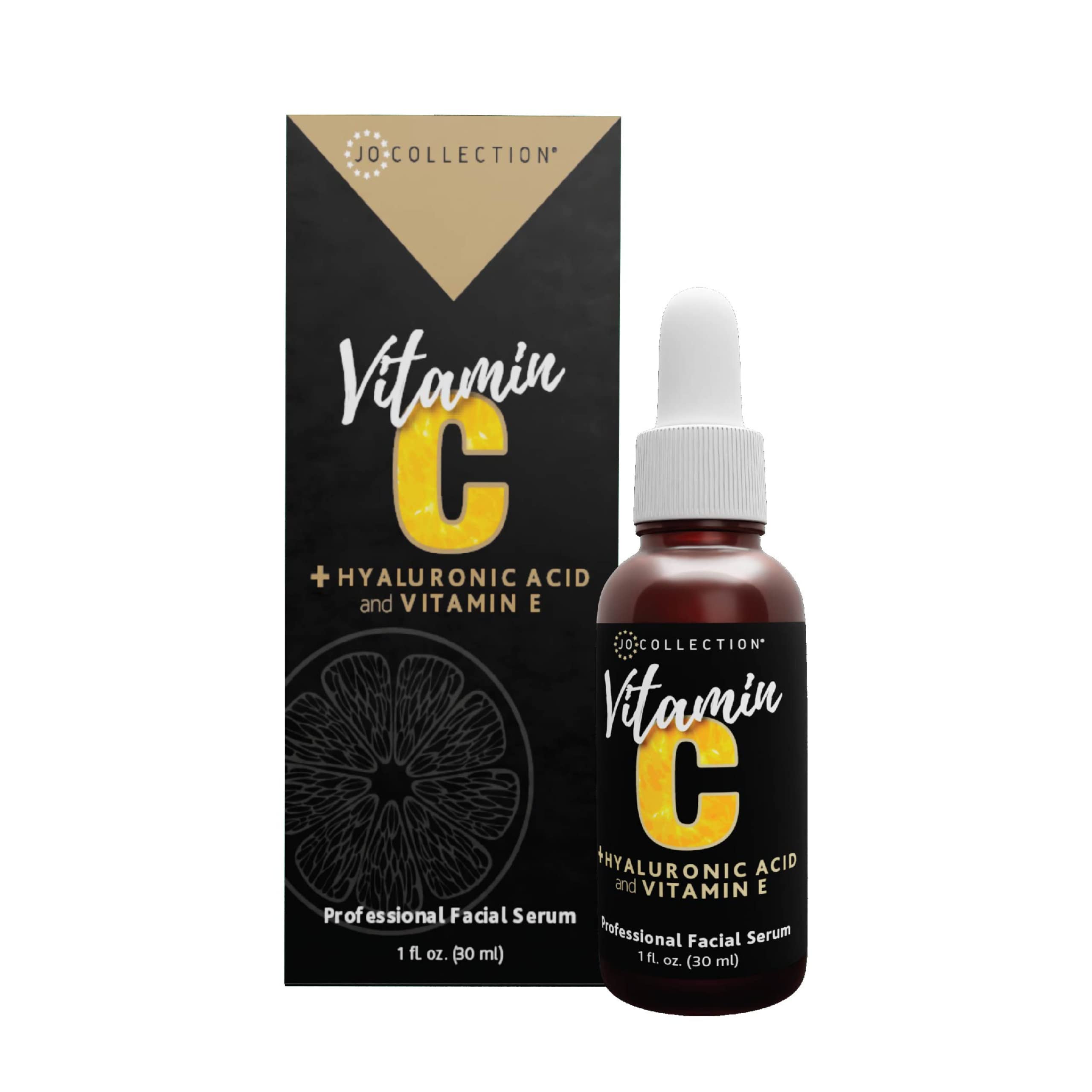 Amazon.com: Vitamin C Serum with Hyaluronic Acid and Vitamin E | Thin serum  quickly sinks into skin for a bright and glow finish | Boost Radiance |  Softens fine lines and wrinkles |