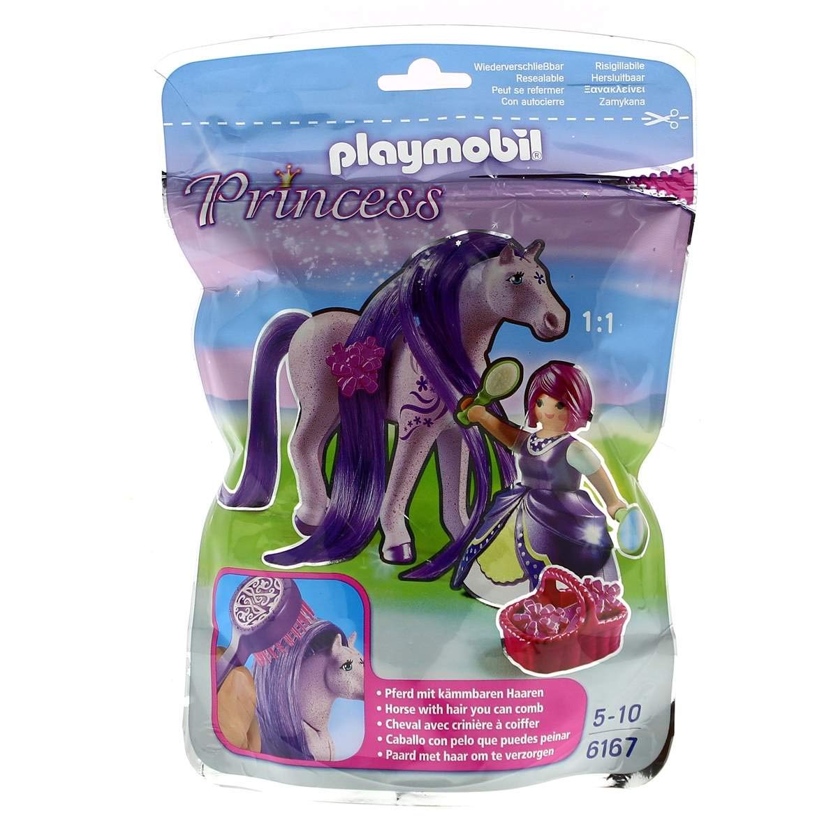 PLAYMOBIL 6167 Princess Kammpferd Viola