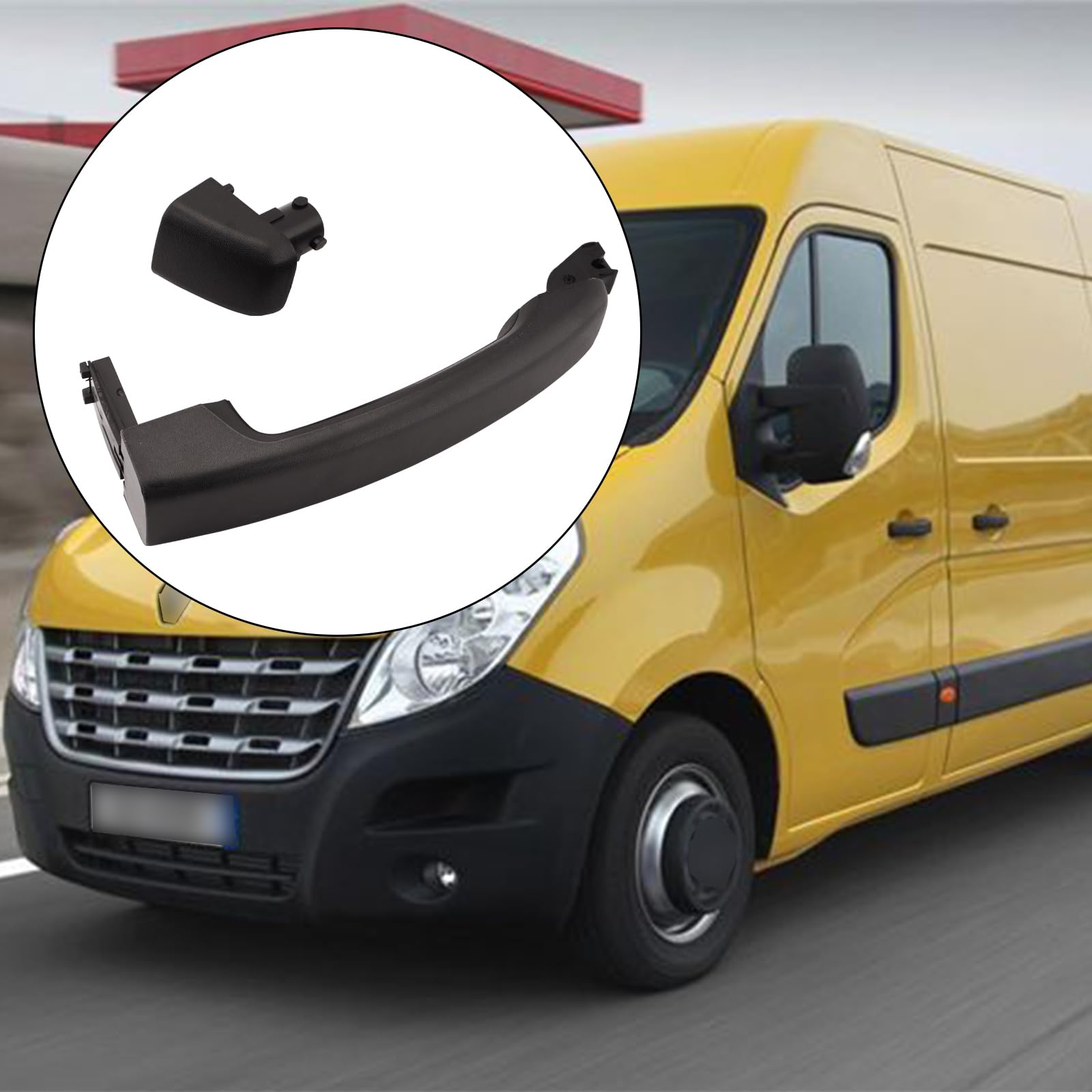 M MODECAR Support Mécanisme Poignée Porte Avant Droite Compatible Renault Master III 2.3 DCi - Références 806068194R