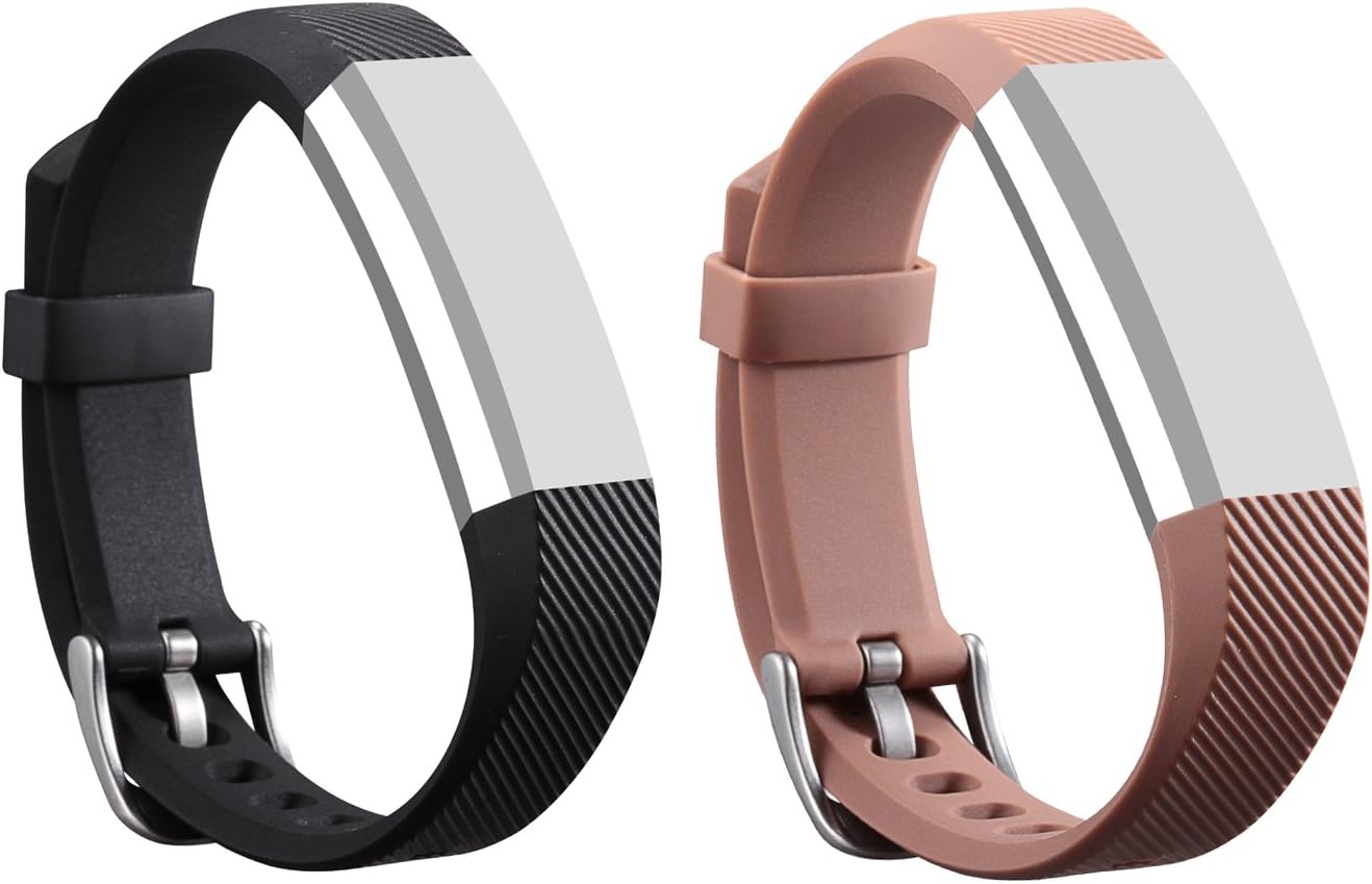 I-SMILE Newest Replacement Wristband with Secure Clasps for Fitbit Alta/Fitbit Alta HR Only(No Tracker, Replacement Bands Only)