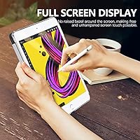 Vista 7 de MoKo - Funda compatible con iPad mini 5 2019/Mini 4 2015 (5ta/4ta generación de 7.9 pulgadas), fina, ligera, con soporte, con protector traslúcido