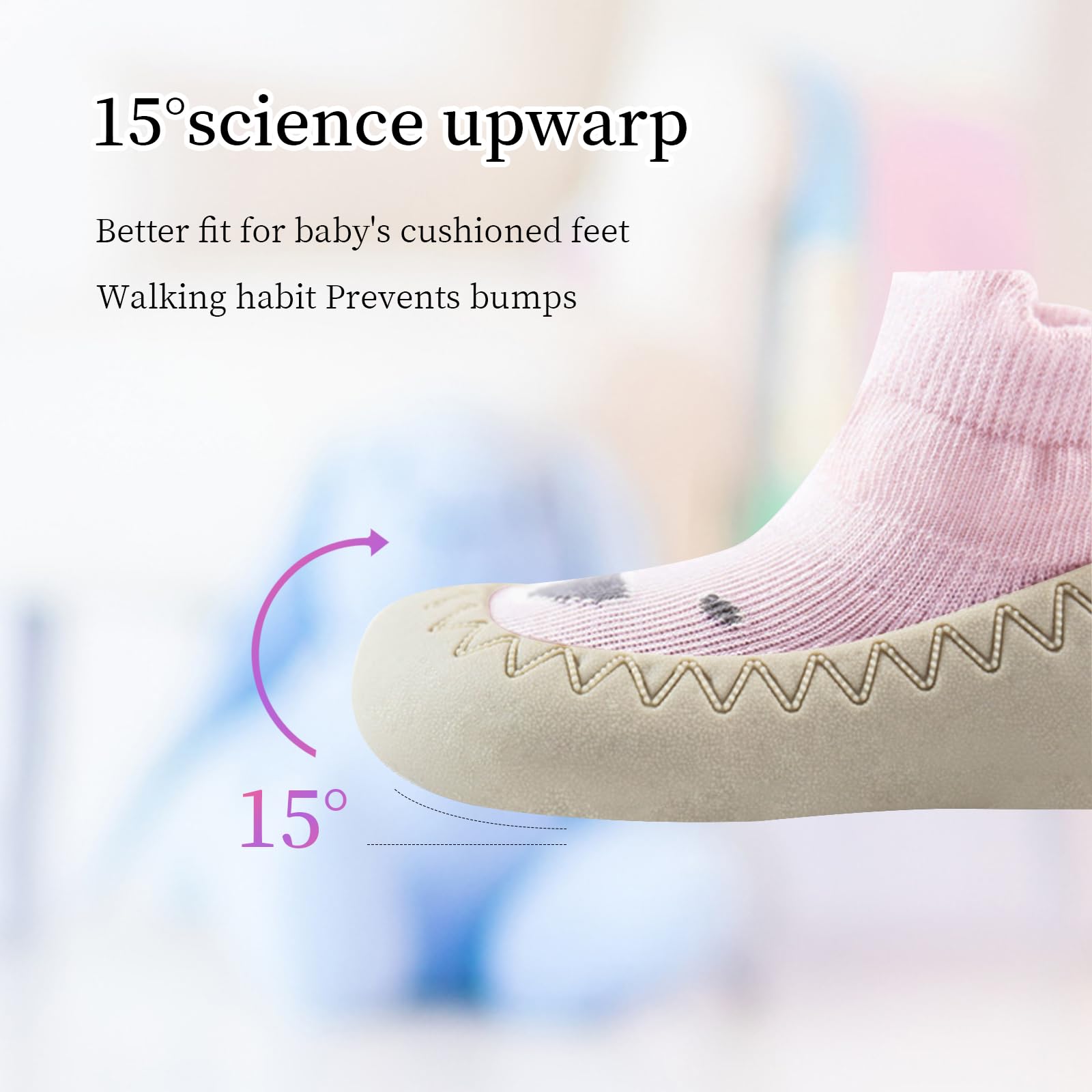 Dziecięce antypoślizgowe skarpetki, miękkie dzianinowe buty na podłogę, śliczne buty dla małych dzieci z kreskówki, skarpetki dziecięce buty dla dziewczynek i chłopców