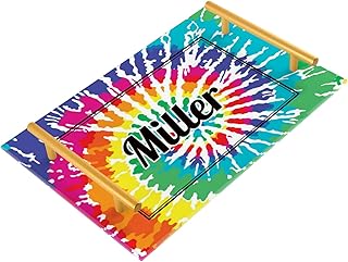 Tie Dye Custom Bathroom Vanity Tray for Countertop Personali