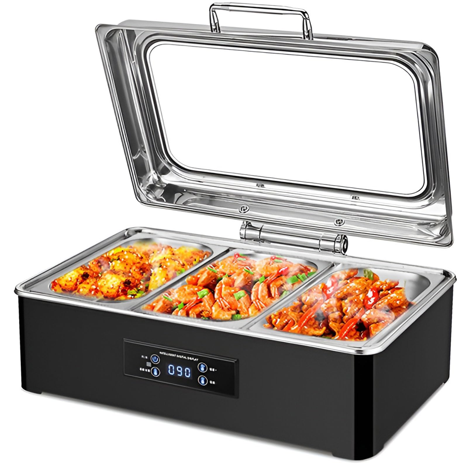 Réchauffeur commercial de buffet 9L à température réglable pour traiteur