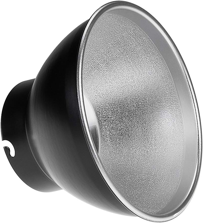 Fotodiox 8" Reflector for Elinchrom Strobe Light Calumet Genesis Strobe Light