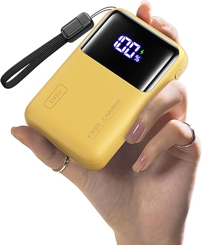 Miniatura 10 de INIU Cargador Portátil, 20000mAh 65W Batería Externa Compacta USB C para Laptop, Paquete de Batería de Carga Rápida PD QC de 3 Salidas, Cargador