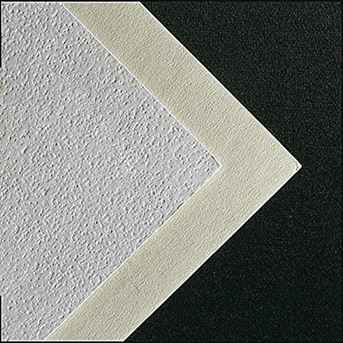 Crescent 14 ply Melton Mounting Board - 22 x 28 inches - Pack of 10 - Black and Gray