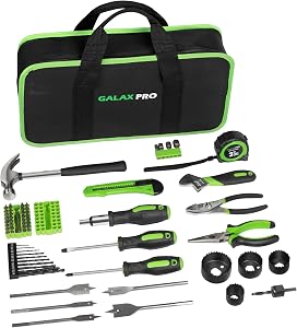 GALAX PRO Tool Kit, Complete Tool Set 69 Pieces, Professional Complete Tool Case, Kit/Set Ideal for Repair, Maintenance an…